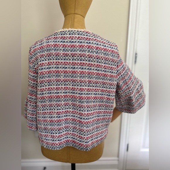 GAUDI Chic Multicolor Tweed Jacket (46) - Picture 5 of 10